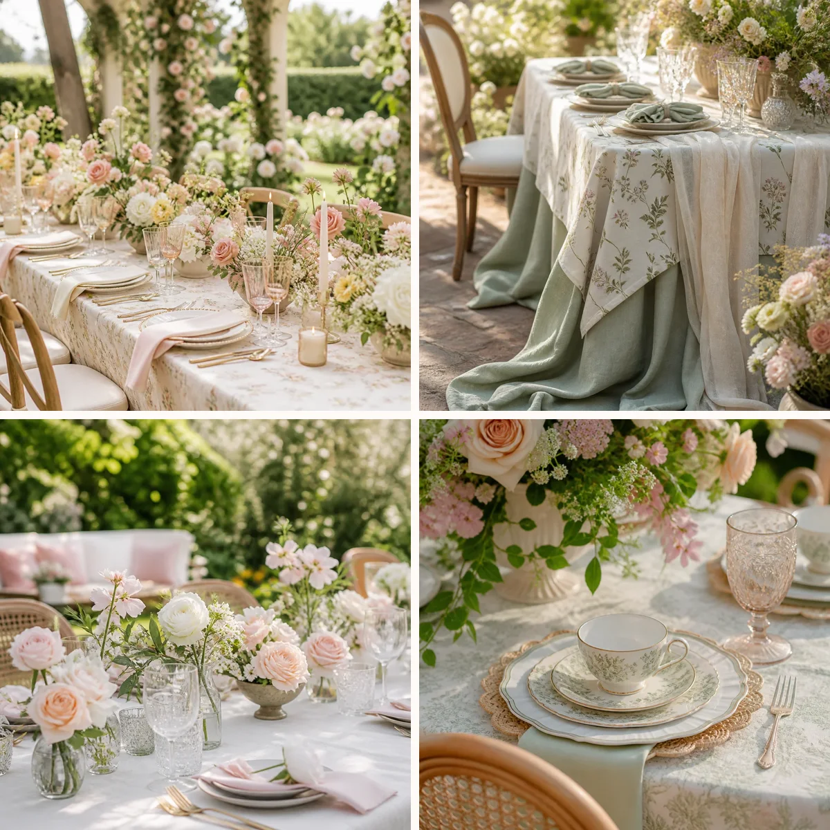 Garden Bridal Shower Table Ideas for a Romantic Daytime Celebration