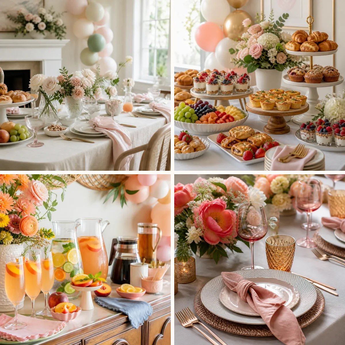 Baby Shower Brunch Ideas with Sweet Details Guests Will Love